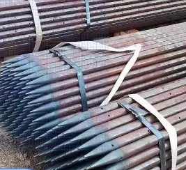 铜陵超前小导管预埋钢管出尖打孔焊倒刺无缝焊管厂